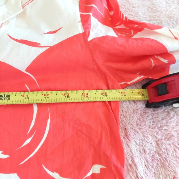 J.Crew Cherry Print Cotton Dress Size 4 - Picture 6 of 7